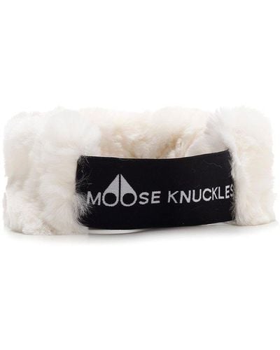 Moose Knuckles Blanchard Headband - White