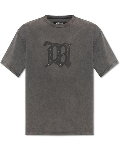 MISBHV Printed T-shirt, - Gray