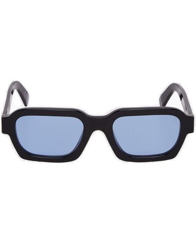 Retrosuperfuture Caro Rectangular Frame Sunglasses - Blue