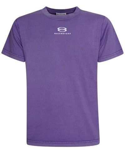 Balenciaga Unity Lilac T-shirt - Purple