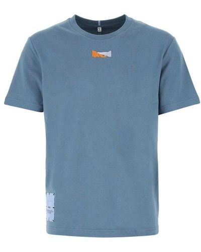 McQ Air Force Cotton T-shirt - Blue