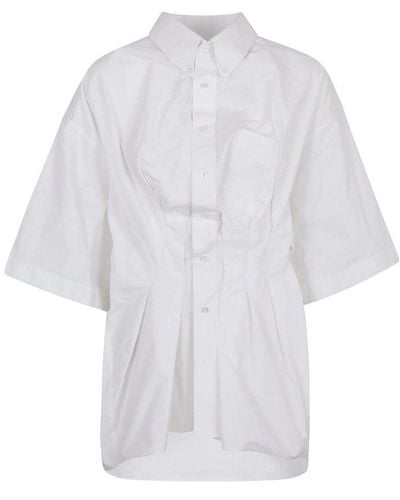 Maison Margiela Short-sleeved Shirt - White