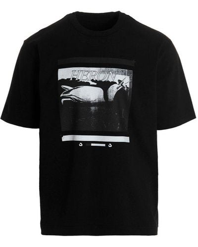 Heron Preston Misprinted T-Shirt - Black