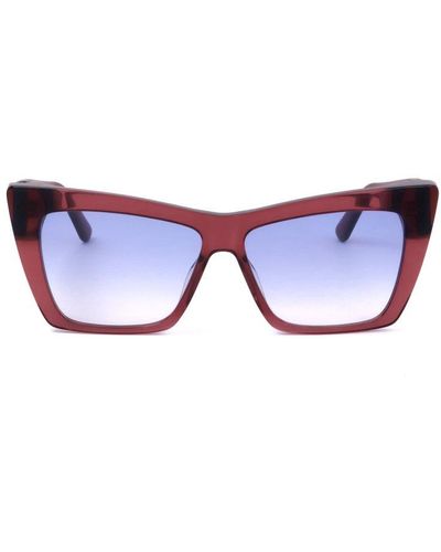 Karl Lagerfeld Square Frame Sunglasses - Black