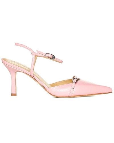 Aeyde Marianna Strapped Court Shoes - Pink