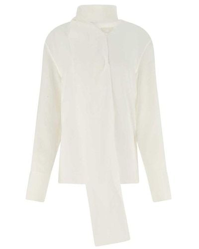 Givenchy Crepe Blouse - White