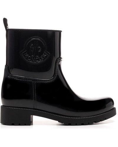 Moncler Ginette Rain Boots - Black