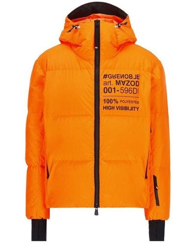 3 MONCLER GRENOBLE Mazod Padded Jacket - Orange