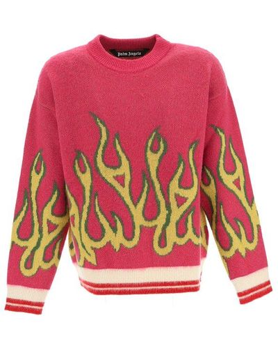 Palm Angels Sweaters & Knitwear - Red