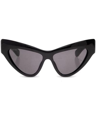 Gucci Alien Framed Sunglasses - Black