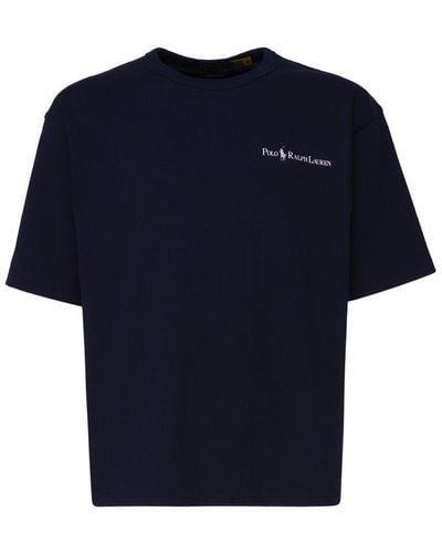 Polo Ralph Lauren Short-sleeved Crewneck T-shirt - Blue