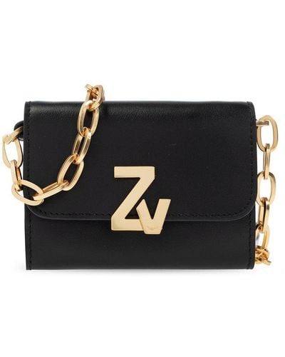 Zadig & Voltaire Wallet With Chain - Black