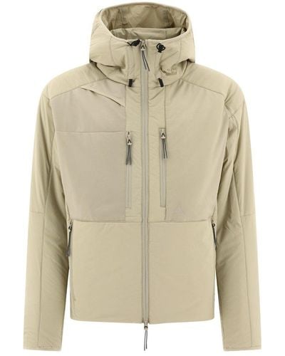 Roa Zip-up Hooded Jacket - Natural