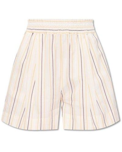 Marni Cotton Shorts - Natural