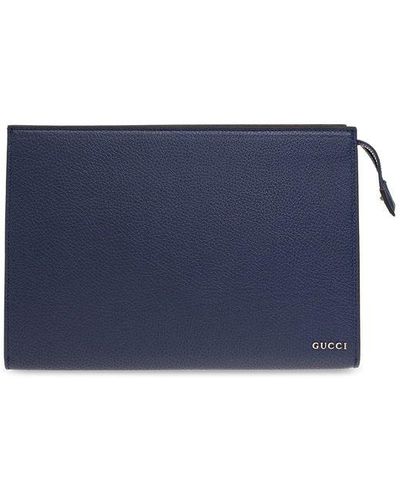 Gucci Leather Handbag - Blue