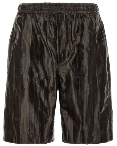 Jil Sander Eel Bermuda Shorts - Gray