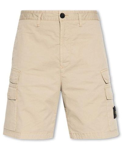 Natural Stone Island Shorts for Men | Lyst
