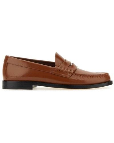 Burberry Rupert Slip-on Loafers - Brown