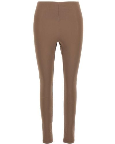 ANDAMANE Holly '80s High-waisted Leggings - Brown