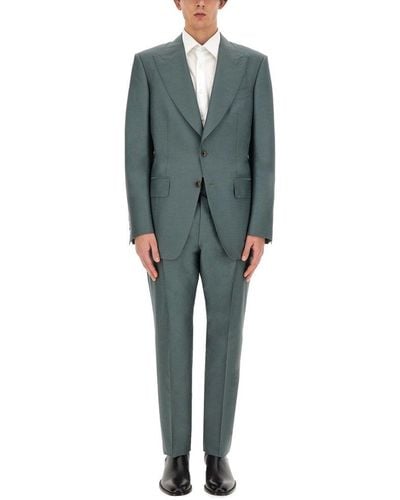 Tom Ford Single-breasted Suit - Green