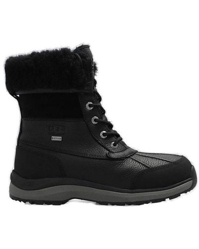 UGG Ashton Addie Round Toe Boots - Black