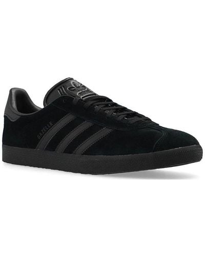 adidas Originals Gazelle Lace-up Sneakers - Black