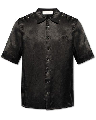 1017 ALYX 9SM Shirt With Short Sleeves, - Black