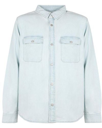 FRAME Cotton Shirt - Blue