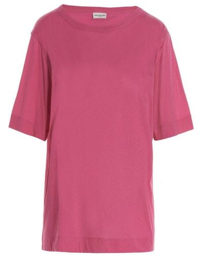 Dries Van Noten Hatro T-shirt - Pink