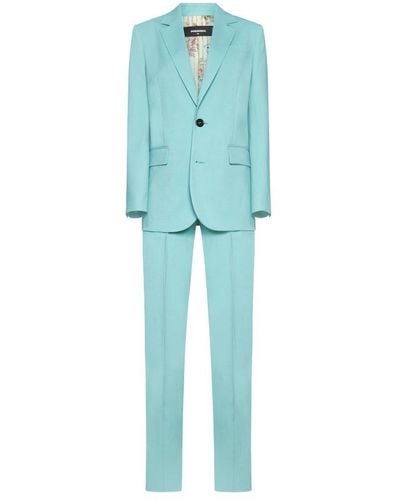 DSquared² Two-piece Single-breasted Suit - Blue