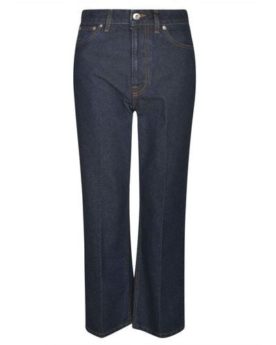Lanvin Straight Fitted Jeans - Blue