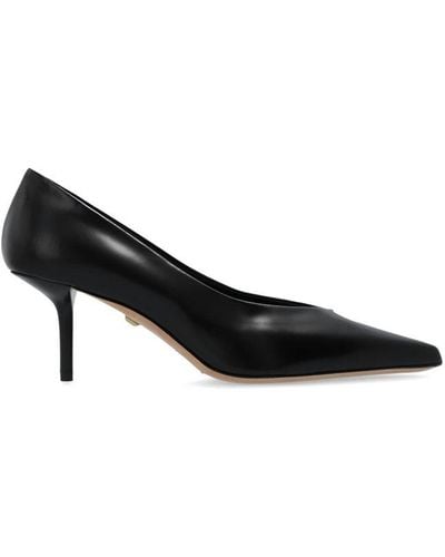 Max Mara Mmpump Pointed Toe Stiletto Court Shoes - Black