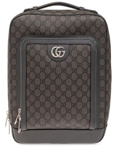 Gucci 'ophidia Medium' Backpack, - Grey