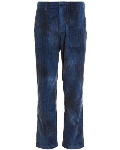 Missoni Corduroy Winter Capsule Trousers - Blue