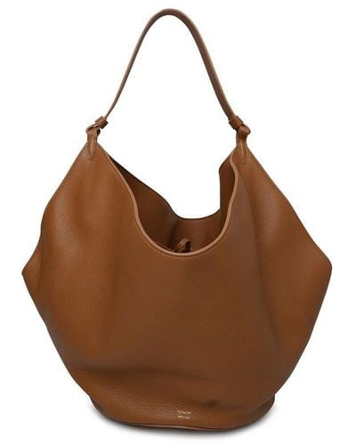 Khaite Leather Bag - Brown