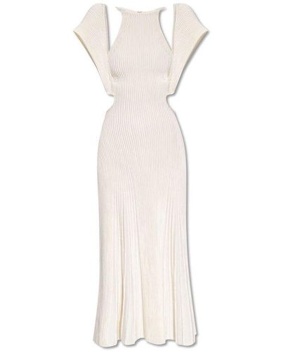 Chloé Wool Dress, - White