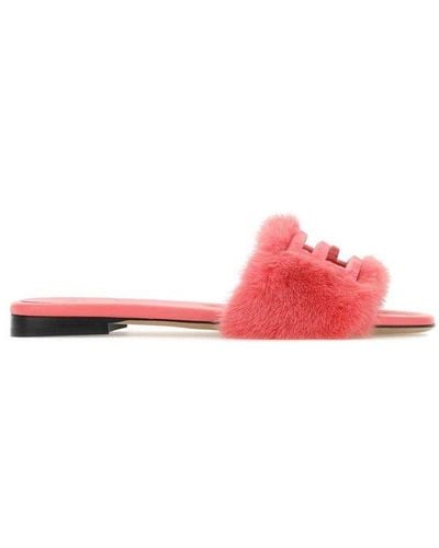 Fendi Slippers - Pink