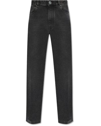Fendi Straight Jeans, - Black