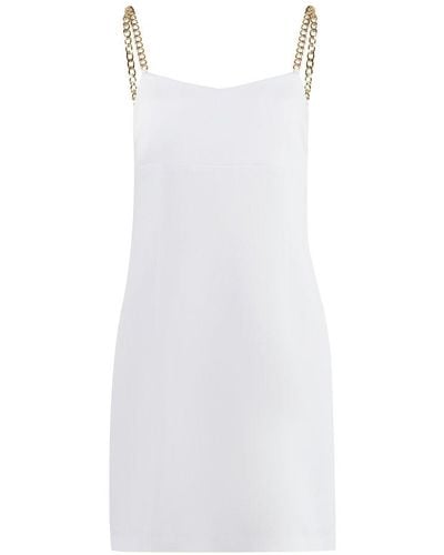 Michael Kors Crepe Mini Dress - White