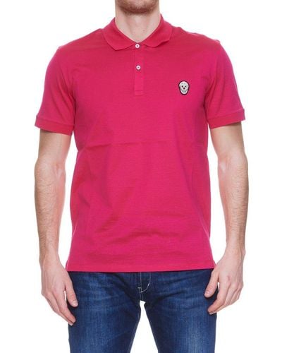 Alexander McQueen Polo T-shirt - Pink
