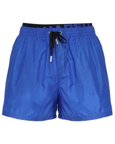 DSquared² Swimsuit With Logo - Blue