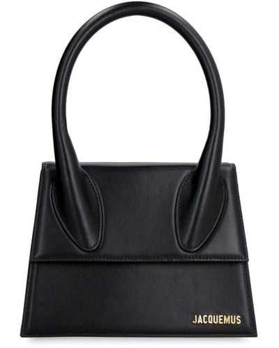 Jacquemus Grand Leather Le Chiquito Top-handle Bag - Black