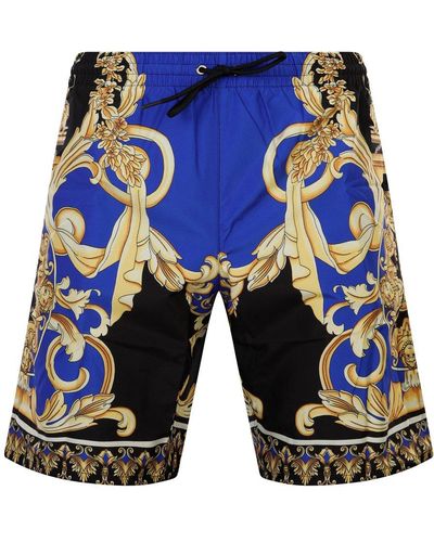 Versace Greca Border Swim Shorts Red Men's - SS22 - US