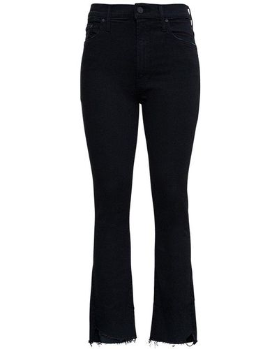 Mother The Insider Cropped Jeans - Black