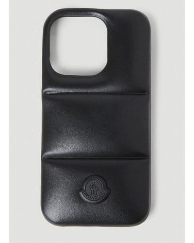 Moncler Doudoune Padded Iphone 14 Pro Cover - Black