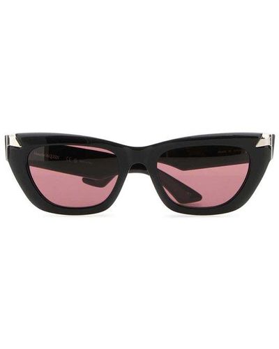 Alexander McQueen Acetate Punk Rivet Sunglasses - Multicolour