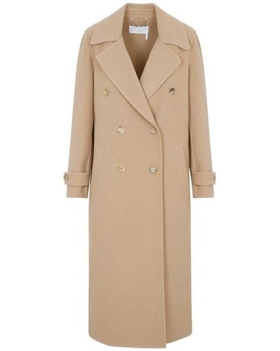 Chloé Masculine Overcoat - Natural