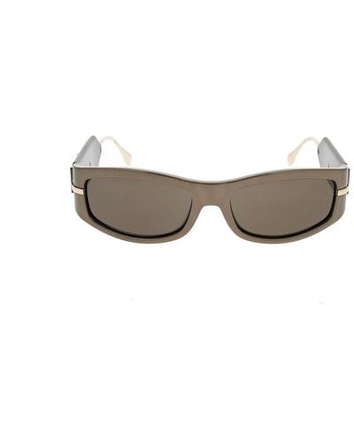 Fendi Rectangular Frame Sunglasses - Black