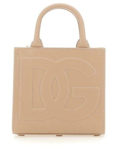 Dolce & Gabbana Mini Dg Daily Tote Bag - White