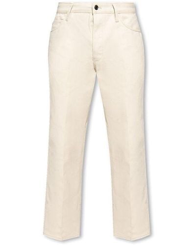 Emporio Armani 'j69' Loose-fitting Jeans - White